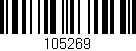 Código de barras (EAN, GTIN, SKU, ISBN): '105269'