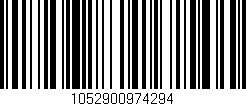 Código de barras (EAN, GTIN, SKU, ISBN): '1052900974294'