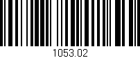 Código de barras (EAN, GTIN, SKU, ISBN): '1053.02'
