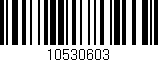 Código de barras (EAN, GTIN, SKU, ISBN): '10530603'