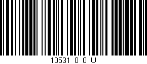 Código de barras (EAN, GTIN, SKU, ISBN): '10531_0_0_U'