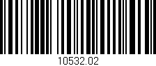 Código de barras (EAN, GTIN, SKU, ISBN): '10532.02'