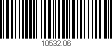 Código de barras (EAN, GTIN, SKU, ISBN): '10532.06'
