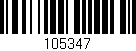 Código de barras (EAN, GTIN, SKU, ISBN): '105347'