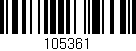 Código de barras (EAN, GTIN, SKU, ISBN): '105361'