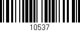 Código de barras (EAN, GTIN, SKU, ISBN): '10537'