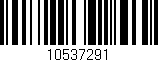 Código de barras (EAN, GTIN, SKU, ISBN): '10537291'