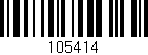 Código de barras (EAN, GTIN, SKU, ISBN): '105414'