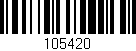 Código de barras (EAN, GTIN, SKU, ISBN): '105420'