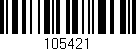 Código de barras (EAN, GTIN, SKU, ISBN): '105421'