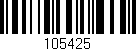 Código de barras (EAN, GTIN, SKU, ISBN): '105425'