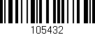 Código de barras (EAN, GTIN, SKU, ISBN): '105432'