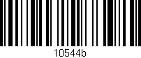 Código de barras (EAN, GTIN, SKU, ISBN): '10544b'