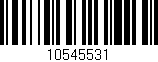 Código de barras (EAN, GTIN, SKU, ISBN): '10545531'