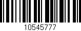 Código de barras (EAN, GTIN, SKU, ISBN): '10545777'
