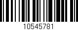 Código de barras (EAN, GTIN, SKU, ISBN): '10545781'