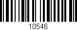 Código de barras (EAN, GTIN, SKU, ISBN): '10546'