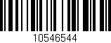 Código de barras (EAN, GTIN, SKU, ISBN): '10546544'
