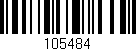 Código de barras (EAN, GTIN, SKU, ISBN): '105484'