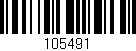 Código de barras (EAN, GTIN, SKU, ISBN): '105491'