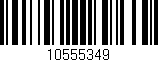 Código de barras (EAN, GTIN, SKU, ISBN): '10555349'