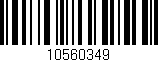 Código de barras (EAN, GTIN, SKU, ISBN): '10560349'