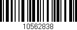 Código de barras (EAN, GTIN, SKU, ISBN): '10562838'