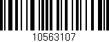 Código de barras (EAN, GTIN, SKU, ISBN): '10563107'