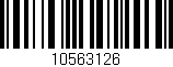 Código de barras (EAN, GTIN, SKU, ISBN): '10563126'