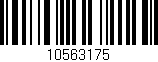 Código de barras (EAN, GTIN, SKU, ISBN): '10563175'