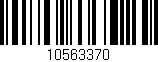 Código de barras (EAN, GTIN, SKU, ISBN): '10563370'