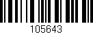 Código de barras (EAN, GTIN, SKU, ISBN): '105643'