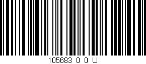 Código de barras (EAN, GTIN, SKU, ISBN): '105683_0_0_U'