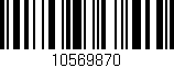 Código de barras (EAN, GTIN, SKU, ISBN): '10569870'