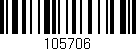 Código de barras (EAN, GTIN, SKU, ISBN): '105706'