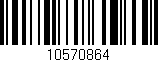 Código de barras (EAN, GTIN, SKU, ISBN): '10570864'
