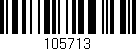 Código de barras (EAN, GTIN, SKU, ISBN): '105713'