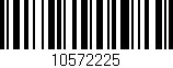 Código de barras (EAN, GTIN, SKU, ISBN): '10572225'