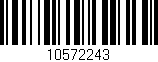 Código de barras (EAN, GTIN, SKU, ISBN): '10572243'