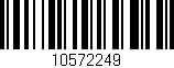 Código de barras (EAN, GTIN, SKU, ISBN): '10572249'