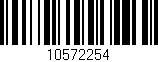 Código de barras (EAN, GTIN, SKU, ISBN): '10572254'