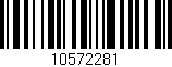 Código de barras (EAN, GTIN, SKU, ISBN): '10572281'