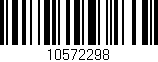 Código de barras (EAN, GTIN, SKU, ISBN): '10572298'
