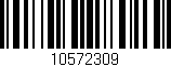 Código de barras (EAN, GTIN, SKU, ISBN): '10572309'