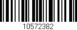 Código de barras (EAN, GTIN, SKU, ISBN): '10572382'
