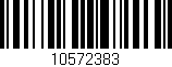 Código de barras (EAN, GTIN, SKU, ISBN): '10572383'