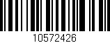 Código de barras (EAN, GTIN, SKU, ISBN): '10572426'