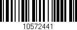 Código de barras (EAN, GTIN, SKU, ISBN): '10572441'