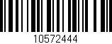 Código de barras (EAN, GTIN, SKU, ISBN): '10572444'