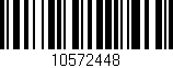 Código de barras (EAN, GTIN, SKU, ISBN): '10572448'